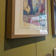 Load image into Gallery viewer, 'Cat vs. Raven' Giclee print in wooden frame - Jed Henry