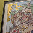 Load image into Gallery viewer, Rickshaw Rush' Gold Foil Print in black frame - Jed Henry