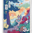Load image into Gallery viewer, Autumn Hike' Giclee Print in Wooden frame- Jed Henry