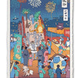 Load image into Gallery viewer, Summer Festival' Giclee Print in Wooden frame- Jed Henry
