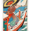 Load image into Gallery viewer, 'Bat Luck' print in wooden frame - Moira Hahn