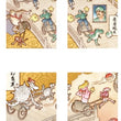 Load image into Gallery viewer, Rickshaw Rush' Gold Foil Print in black frame - Jed Henry