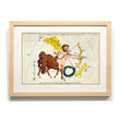 Load image into Gallery viewer, Astronomy engravings in hardwood Frame